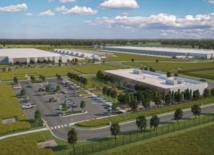 Meta Montgomery, Alabama Data Center Campus Rendering